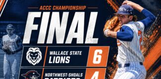 Wallace State Downs Northwest-Shoals 6-4 in ACCC Tournament Opener
